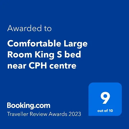 Comfortable Large Room King S Bed Near Cph Centre-2